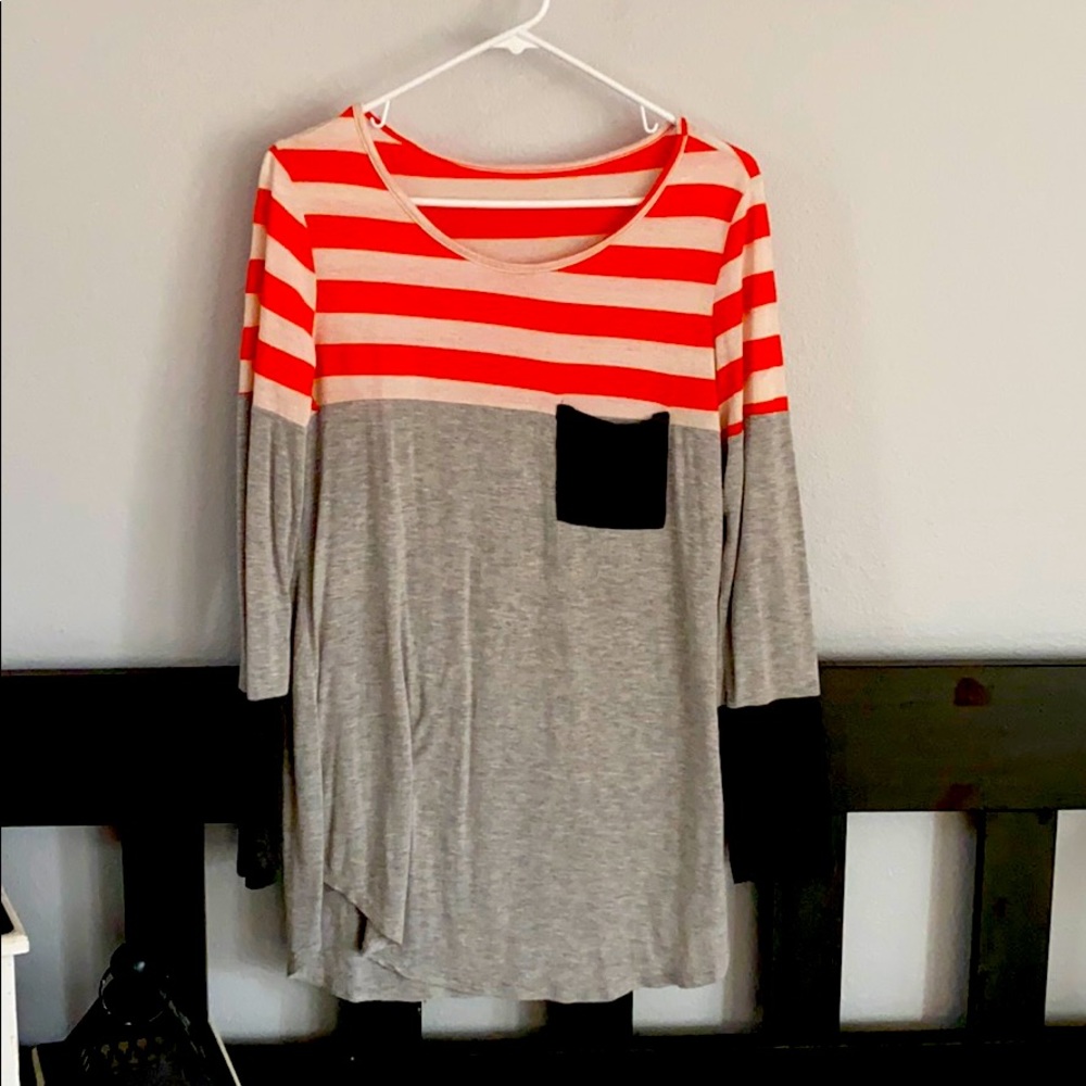 Long sleeve tunic top